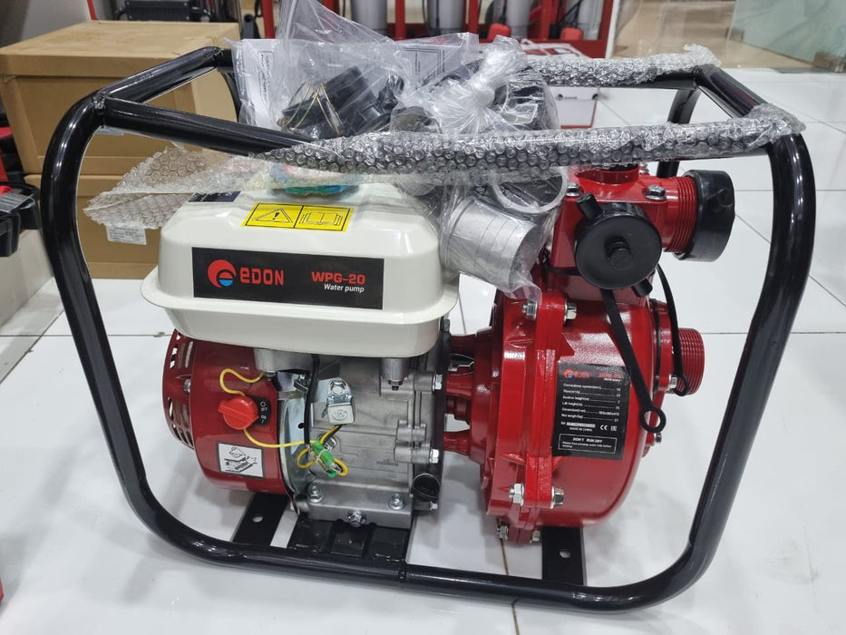 EDON WPG-20 10HP Petrol Water Pump – Heavy Duty High Pressure Irrigation Water Pump 200 metres Distance-Uganda