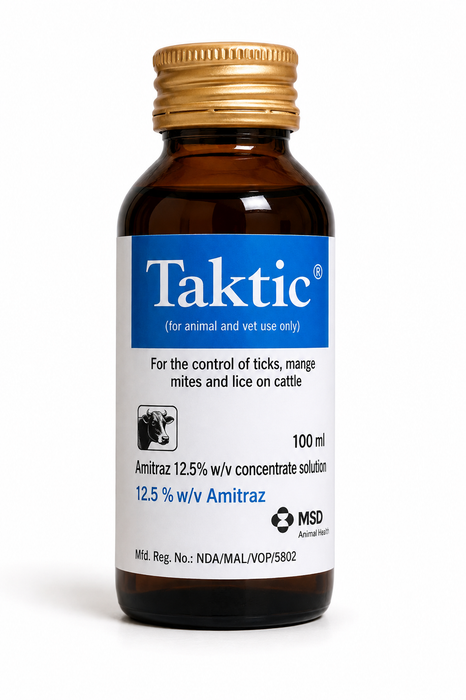Tick and fleas control in Dogs-Taktic.